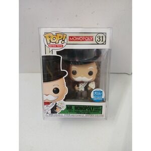 Funko Pop! Vinyl: Monopoly - Mr. Monopoly Beauty Contest - Funko #31 W/ Protecto